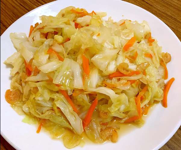 虾米包菜