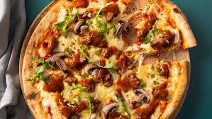 Beef pizza
