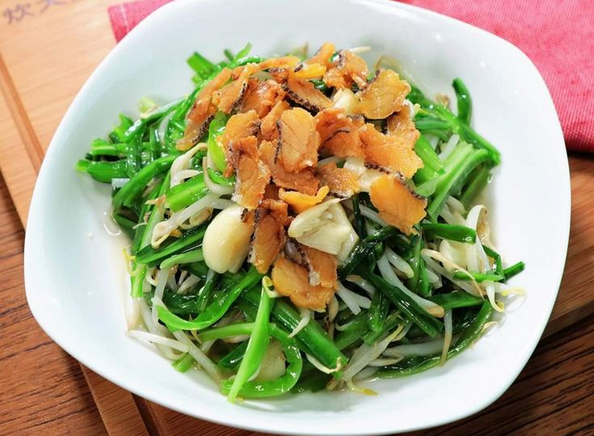 咸鱼青龙豆芽菜