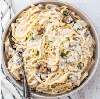 Tagliatelle Chicken Alfredo