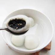 豆浆热汤圆