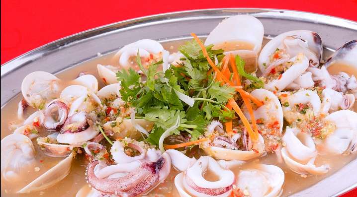 鸳鸯酸甘蒸啦啦&Sotong