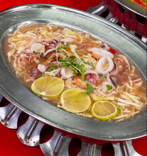 酸甘蒸Sotong