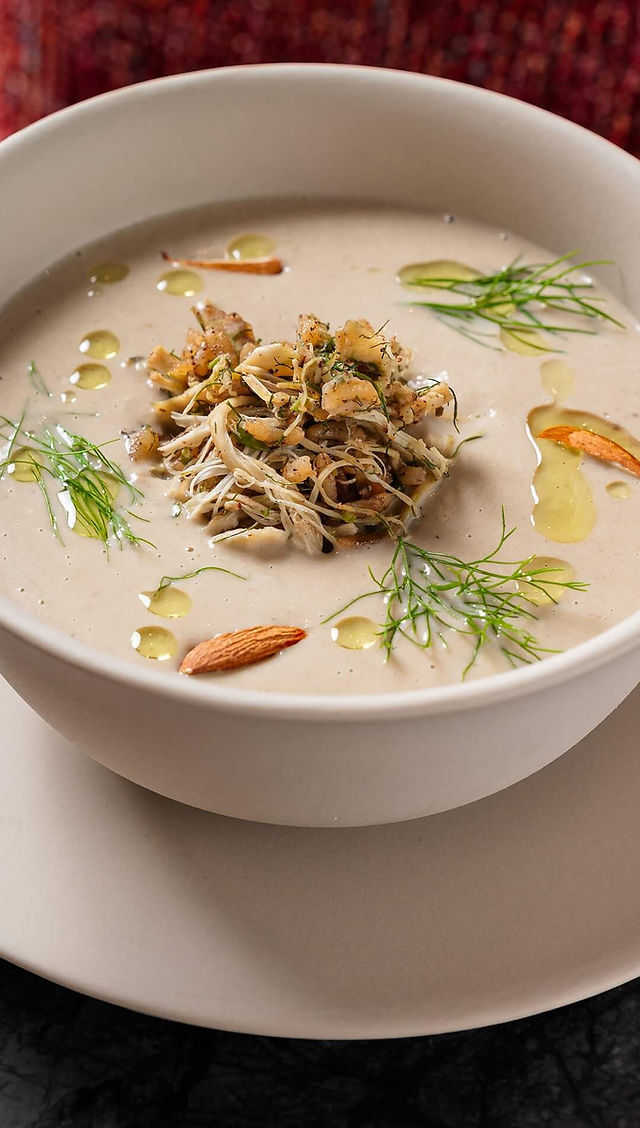 شوربة مشروم بالدجاج